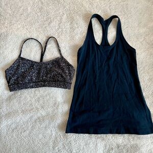 Lululemon Bundle : Top Size Small and Bra Size 8